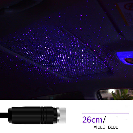 Starry Sky Galaxy Projector – USB Night Light