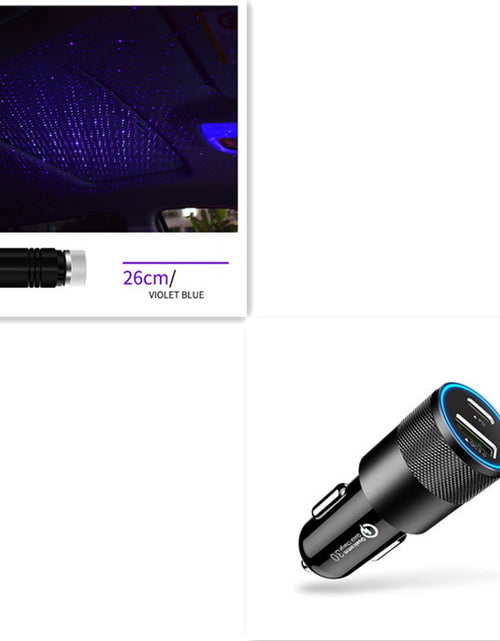 Load image into Gallery viewer, Star Light Projector Party Lights USB LED Light Interior Lighting LED Interior Car Lights Starry Sky Galaxy Night Lights
