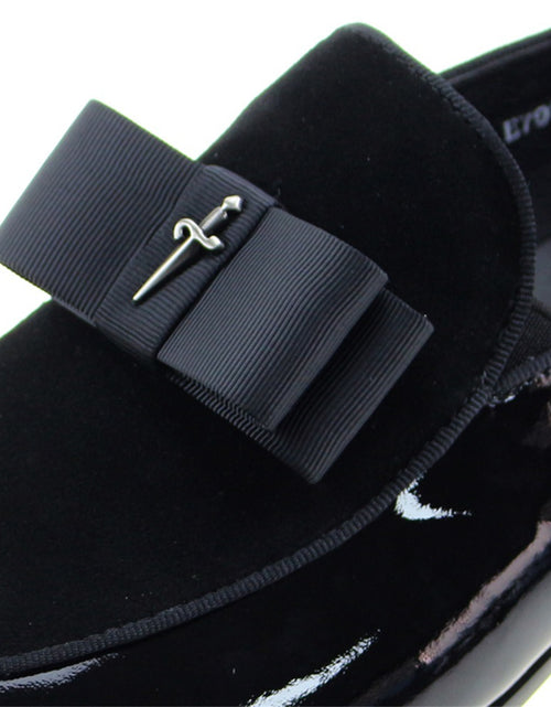 Load image into Gallery viewer, Matte Leather Patent Leather Men's Shoes
