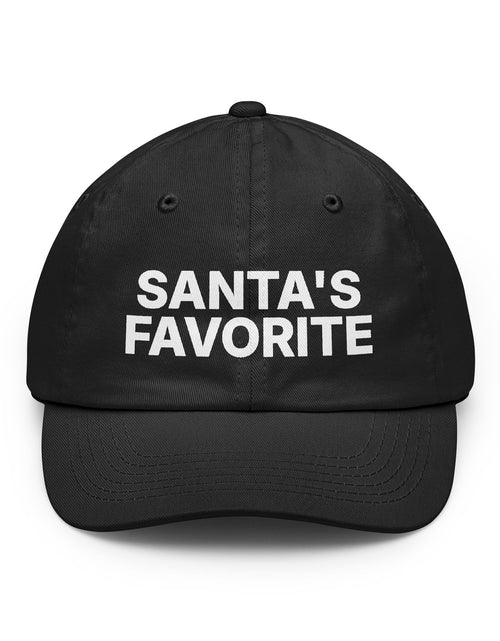 Load image into Gallery viewer, Santa's Favorite Funny Christmas Dad Hat | Holiday Baseball Cap | Stocking Stuffer
