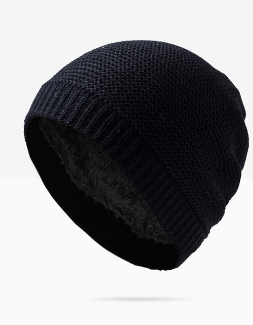 Load image into Gallery viewer, Winter hat men's knitted hat
