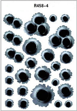 Load image into Gallery viewer, Simulation Bullet Hole Car Sticker, Car Bullet Hole Crack Car Sticker

