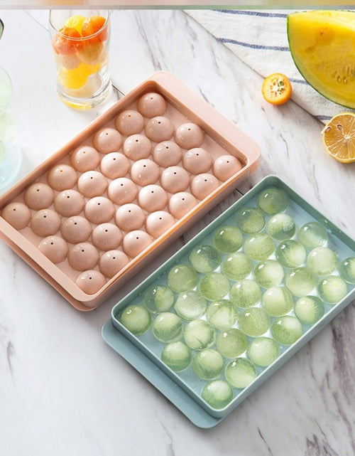 Load image into Gallery viewer, Ice Tray 3D Round Ice Molds Home Bar Party Use Round Ball Ice Cube Makers Kitchen DIY Ice Cream Moulds
