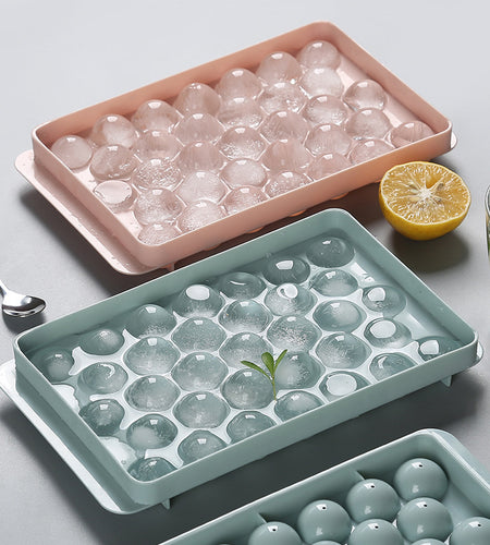 Ice Tray 3D Round Ice Molds Home Bar Party Use Round Ball Ice Cube Makers Kitchen DIY Ice Cream Moulds