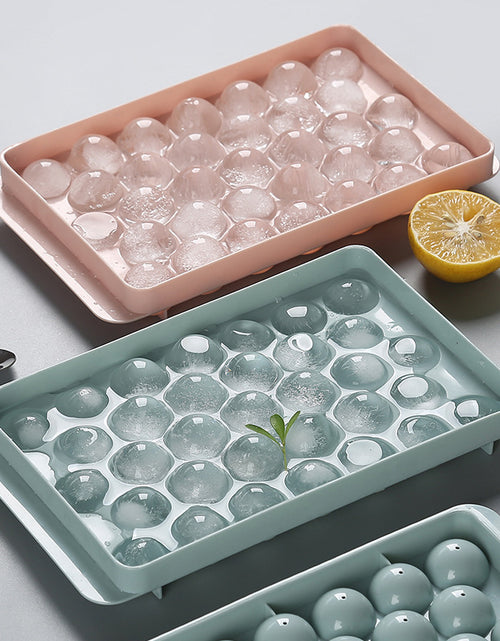 Load image into Gallery viewer, Ice Tray 3D Round Ice Molds Home Bar Party Use Round Ball Ice Cube Makers Kitchen DIY Ice Cream Moulds
