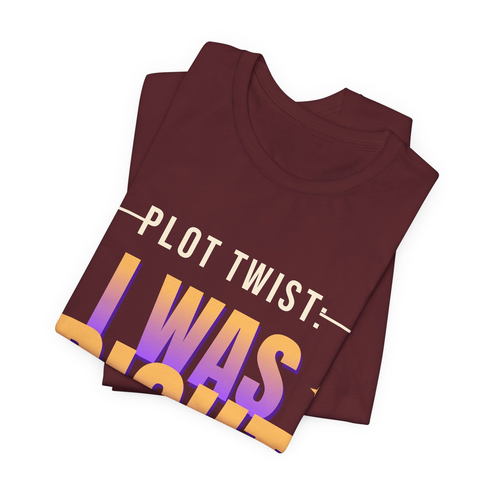 Plot Twist: I Was Right Funny T-Shirt | Retro Graphic Tee | Sarcastic Gift
