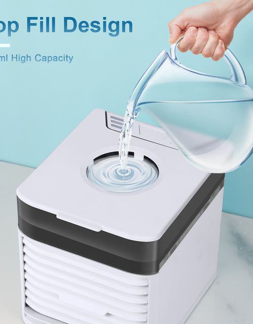 Load image into Gallery viewer, 4 In 1 Personal Portable Cooler AC Air Conditioner Unit Air Fan Humidifier 4 In 1 Upgraded Portable Air Conditioner Cooling Fan 3 Speed Home Office Tent

