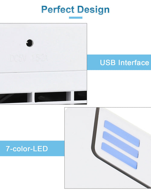 Load image into Gallery viewer, 4 In 1 Personal Portable Cooler AC Air Conditioner Unit Air Fan Humidifier 4 In 1 Upgraded Portable Air Conditioner Cooling Fan 3 Speed Home Office Tent
