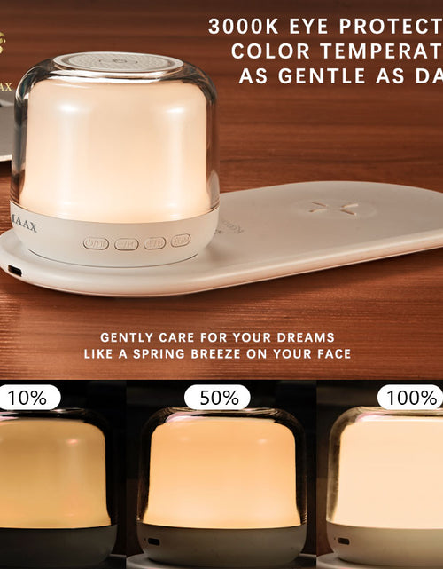 Load image into Gallery viewer, Koolmaax 2023 Night Light Charger 3 In 1 With Bedside Lamp Versatile New Trend
