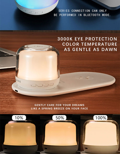 Load image into Gallery viewer, Koolmaax 2023 Night Light Charger 3 In 1 With Bedside Lamp Versatile New Trend
