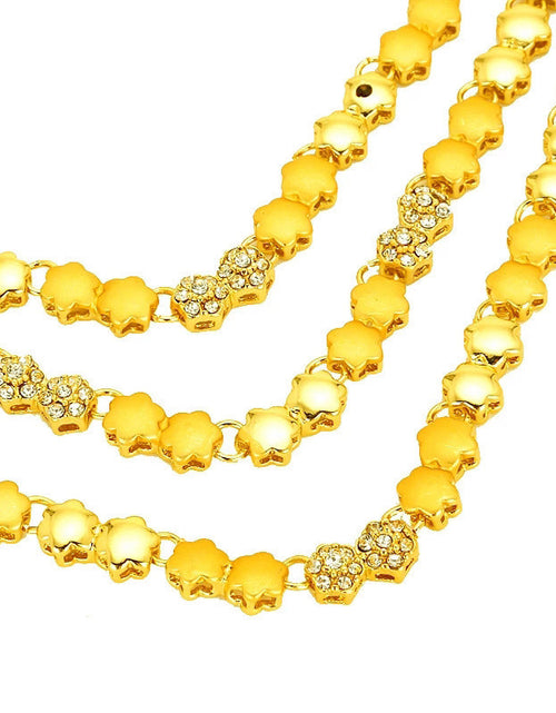 Load image into Gallery viewer, Dubai Jewelry Set Women's Gold Necklace Earrings
