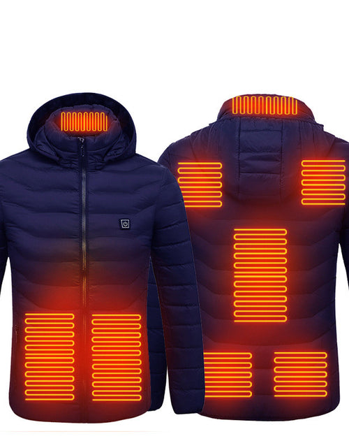 Load image into Gallery viewer, New Heated Jacket Coat USB Electric Jacket Cotton Heater Thermal Clothing Heating Vest
