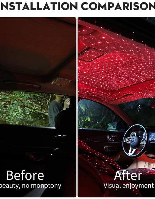 Load image into Gallery viewer, Star Light Projector Party Lights USB LED Light Interior Lighting LED Interior Car Lights Starry Sky Galaxy Night Lights
