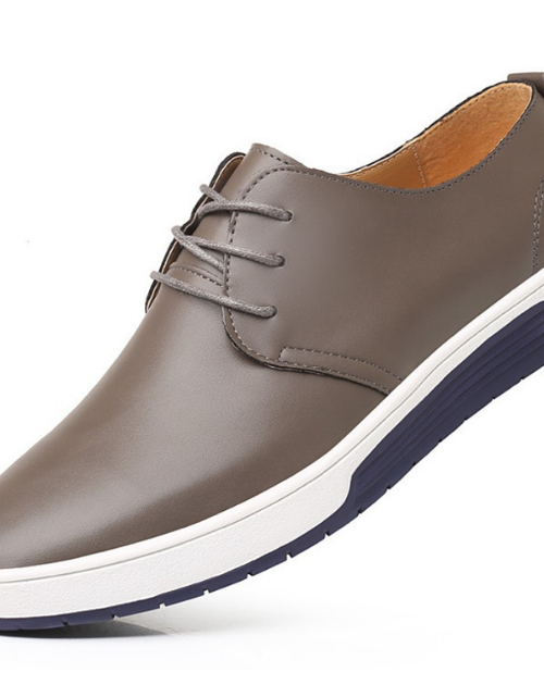 Load image into Gallery viewer, Leather Shoes Men's Business Formal Workwear Shoes Black Trendy Soft Shoes
