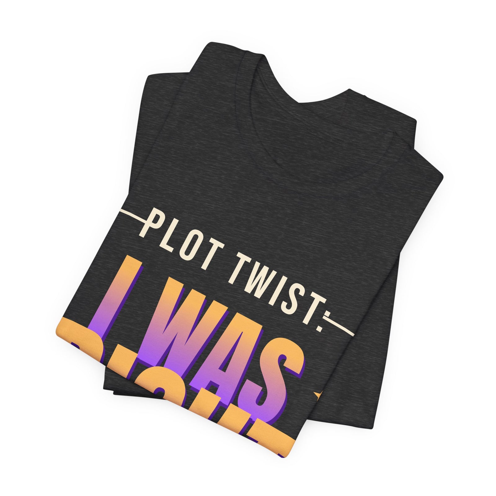 Plot Twist: I Was Right Funny T-Shirt | Retro Graphic Tee | Sarcastic Gift