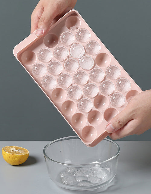 Load image into Gallery viewer, Ice Tray 3D Round Ice Molds Home Bar Party Use Round Ball Ice Cube Makers Kitchen DIY Ice Cream Moulds
