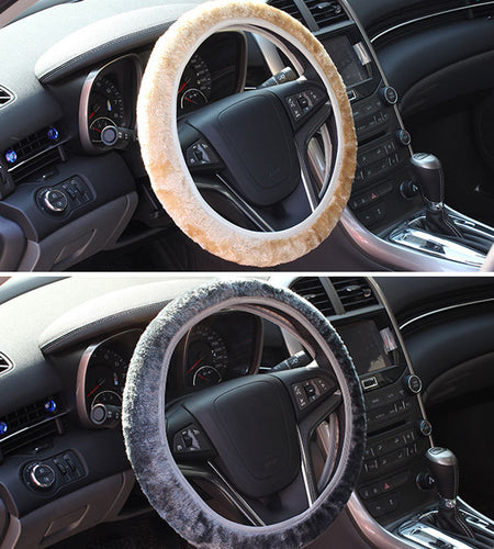 Steering wheel cover