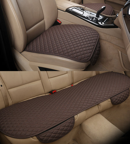 Universal Car Seat Cushions Linen Non-Slip Four Seasons Commons