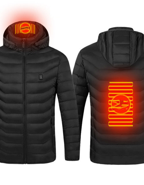 Load image into Gallery viewer, New Heated Jacket Coat USB Electric Jacket Cotton Heater Thermal Clothing Heating Vest
