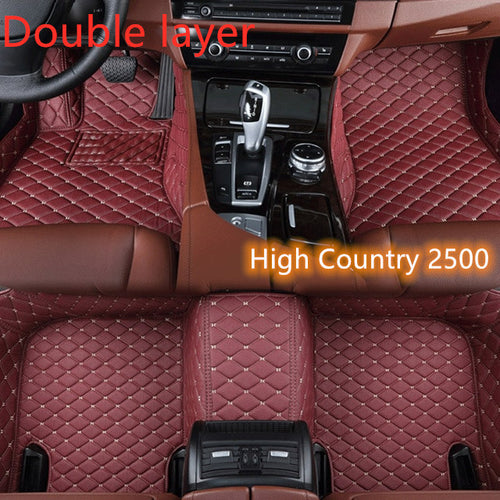 Load image into Gallery viewer, Fully Surrounded Car Leather Floor Mat Pad All Weather Protection
