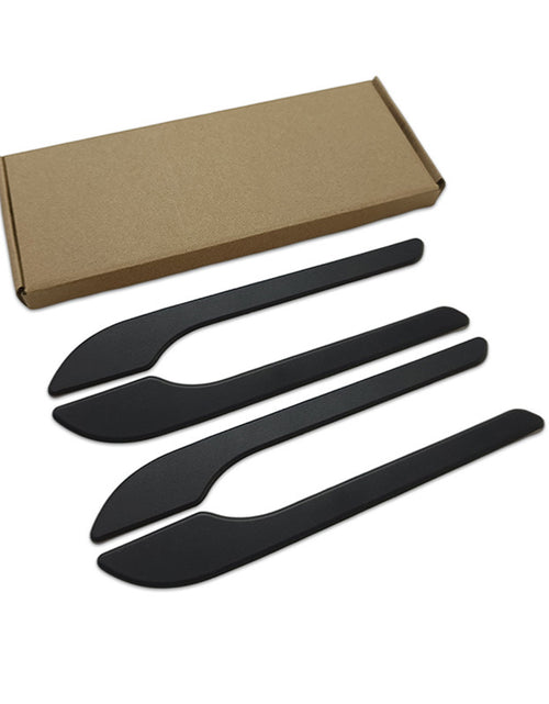 Load image into Gallery viewer, Carbon Fiber Protection Patch For Tesla Model3 Y Door Handle Film
