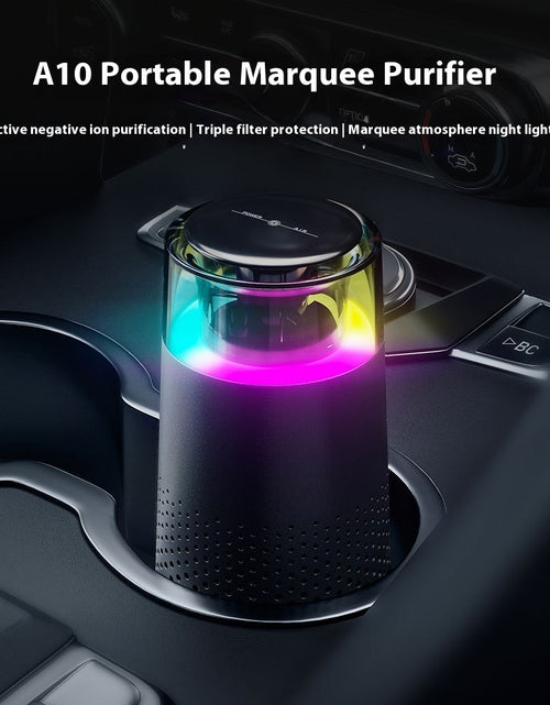 Load image into Gallery viewer, New Car Air Purifier Home Office Horse Running Light Except Flue Dust Purifier
