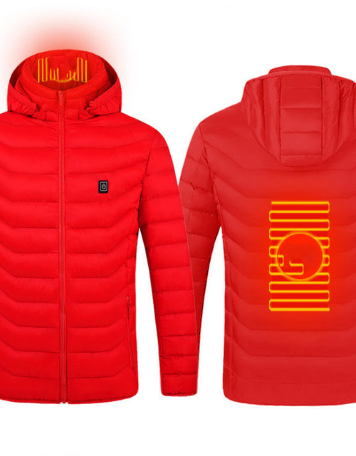 Load image into Gallery viewer, New Heated Jacket Coat USB Electric Jacket Cotton Heater Thermal Clothing Heating Vest
