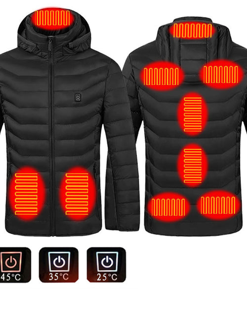 Load image into Gallery viewer, New Heated Jacket Coat USB Electric Jacket Cotton Heater Thermal Clothing Heating Vest
