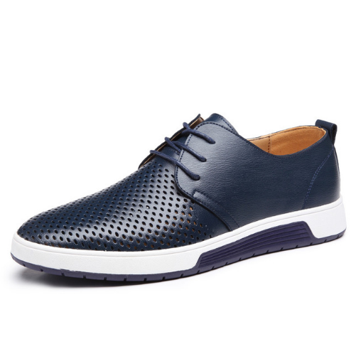 Load image into Gallery viewer, Leather Shoes Men's Business Formal Workwear Shoes Black Trendy Soft Shoes

