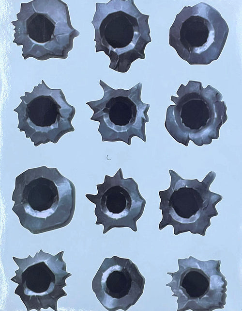 Load image into Gallery viewer, Simulation Bullet Hole Car Sticker, Car Bullet Hole Crack Car Sticker
