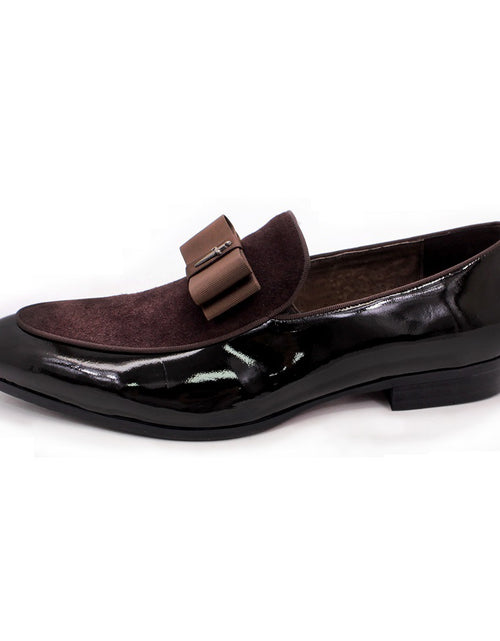 Load image into Gallery viewer, Matte Leather Patent Leather Men's Shoes
