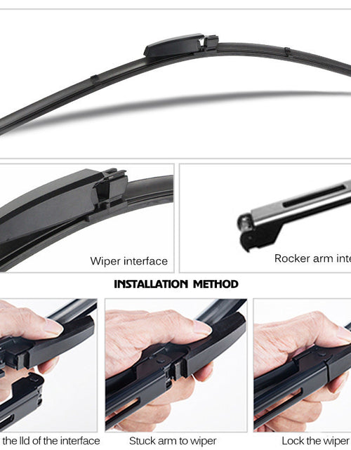 Load image into Gallery viewer, Car Front Wiper Windshield Natural Material
