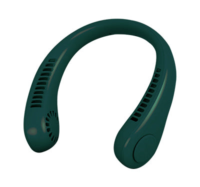 Load image into Gallery viewer, Hanging Neck Fan Portable Cooling Fan USB Leafless 360 Degree Neckband Fan 78 Surround Air Outlets 4000Mah Rechargeable
