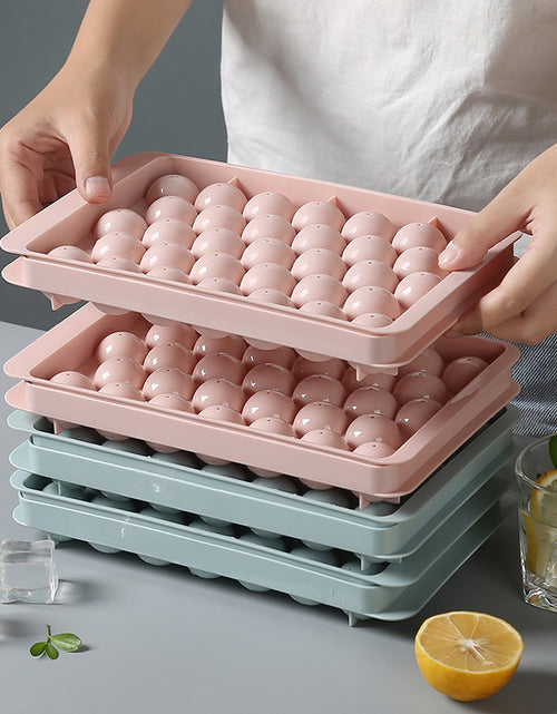 Load image into Gallery viewer, Ice Tray 3D Round Ice Molds Home Bar Party Use Round Ball Ice Cube Makers Kitchen DIY Ice Cream Moulds
