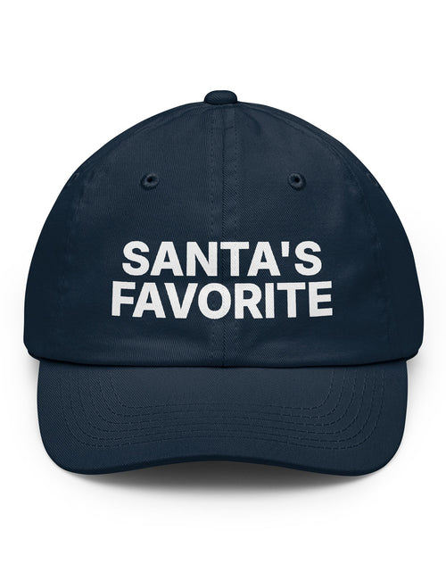 Load image into Gallery viewer, Santa's Favorite Funny Christmas Dad Hat | Holiday Baseball Cap | Stocking Stuffer
