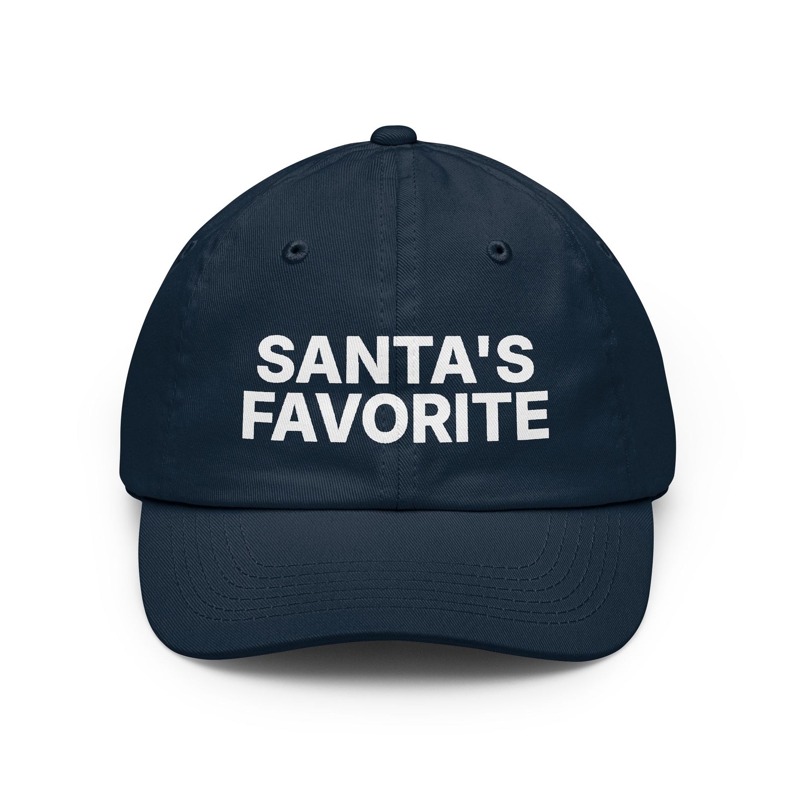 Santa's Favorite Funny Christmas Dad Hat | Holiday Baseball Cap | Stocking Stuffer