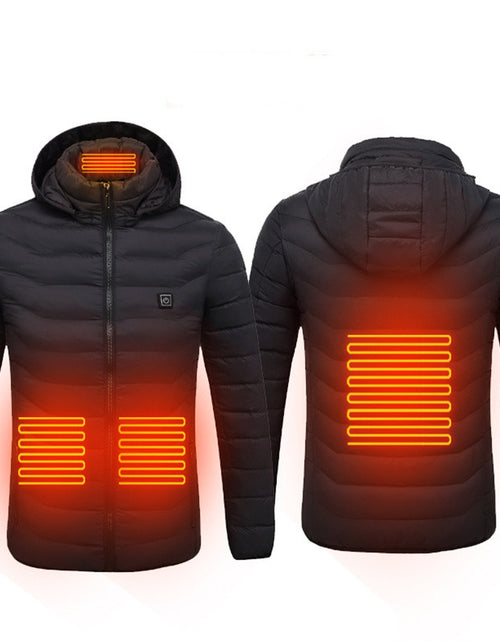 Load image into Gallery viewer, New Heated Jacket Coat USB Electric Jacket Cotton Heater Thermal Clothing Heating Vest
