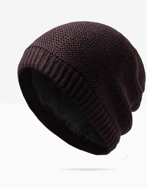 Load image into Gallery viewer, Winter hat men's knitted hat
