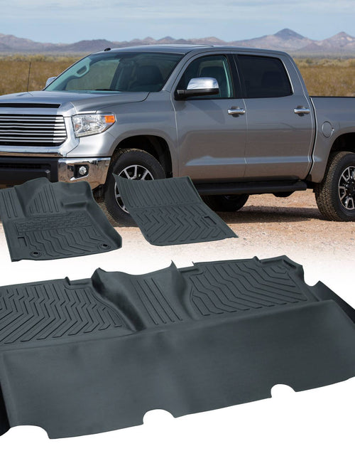 Load image into Gallery viewer, All Weather Car Floor Mats For 2014-2021 Tundra Double Cab Crew Max Cab

