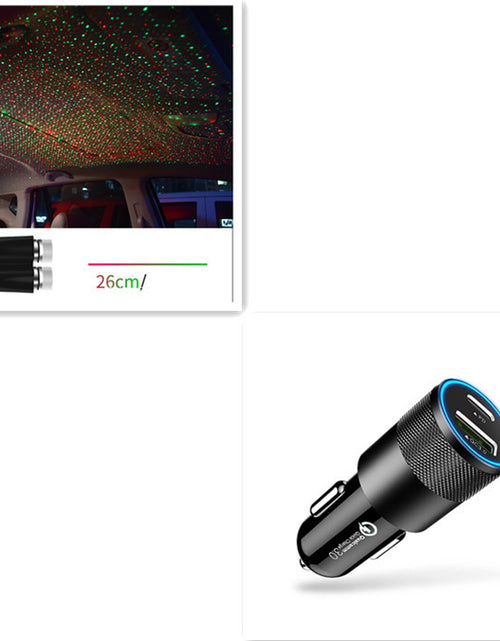 Load image into Gallery viewer, Star Light Projector Party Lights USB LED Light Interior Lighting LED Interior Car Lights Starry Sky Galaxy Night Lights
