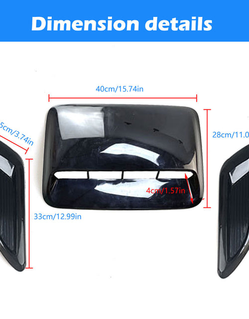 Load image into Gallery viewer, Car Airscoop Shroud Air Vent Engine Cover Decorative Cover
