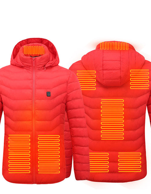 Load image into Gallery viewer, New Heated Jacket Coat USB Electric Jacket Cotton Heater Thermal Clothing Heating Vest
