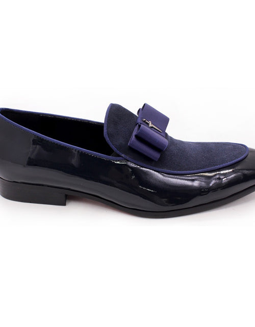 Load image into Gallery viewer, Matte Leather Patent Leather Men's Shoes
