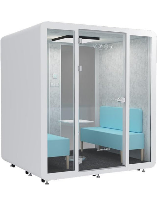 Load image into Gallery viewer, Mobile office pod booth meeting room for 6-8 people
