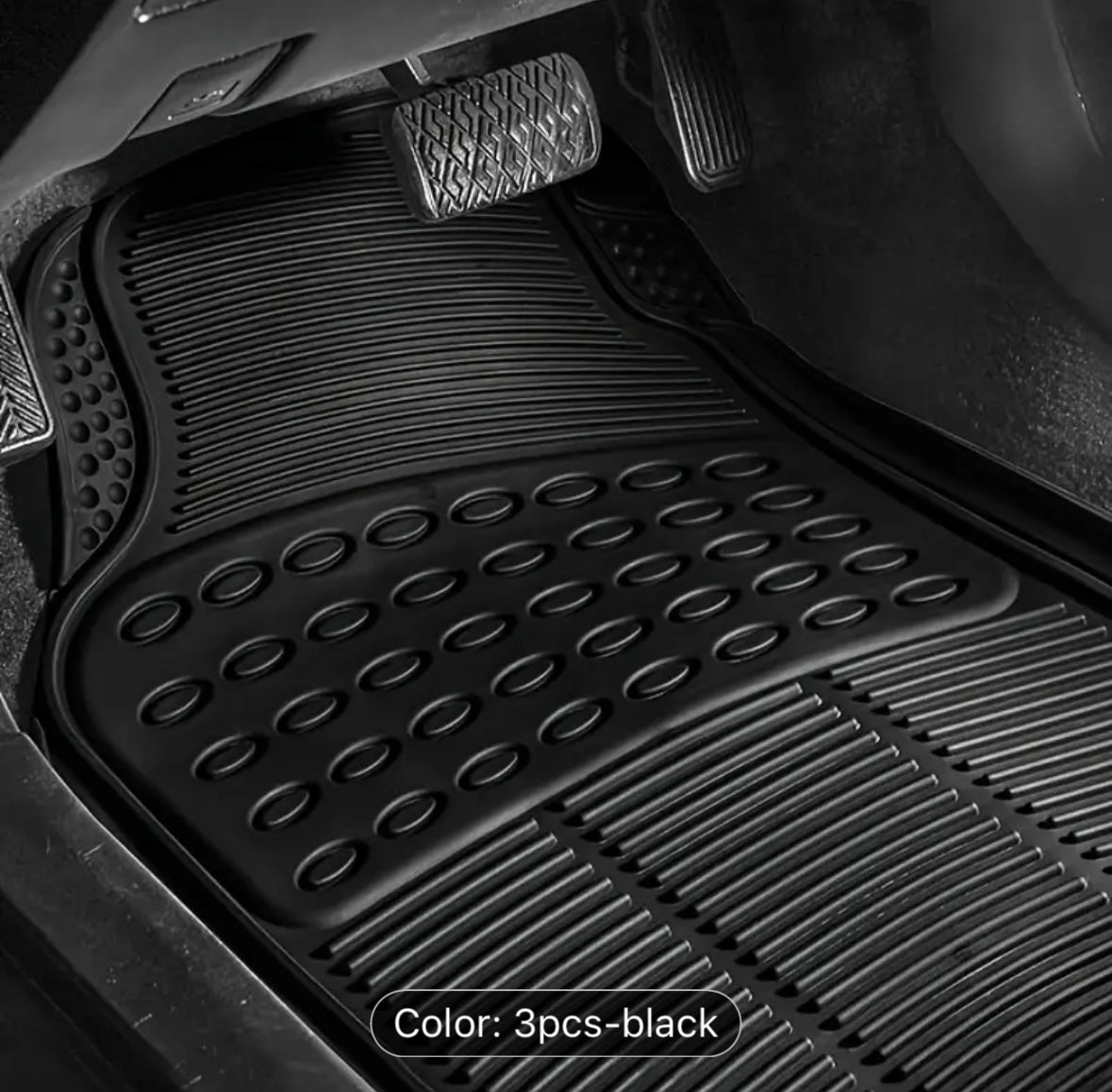 3 PCS Universal Weather mats for van suv cars