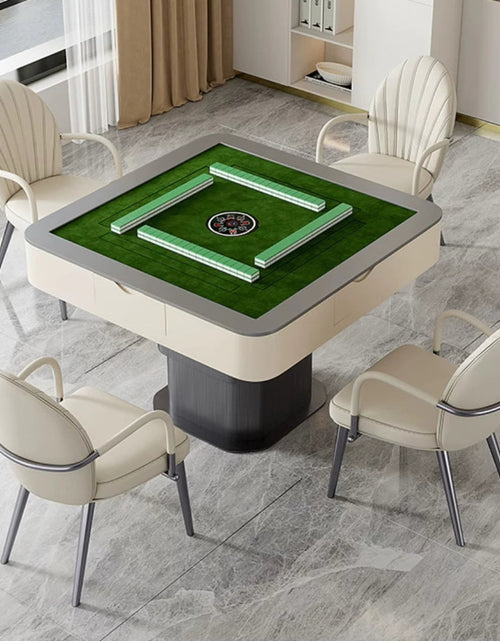 Load image into Gallery viewer, Multi-Functional Automatic Mahjong Table – Beige
