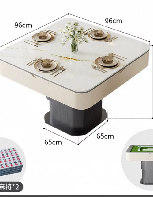 Load image into Gallery viewer, Multi-Functional Automatic Mahjong Table – Beige
