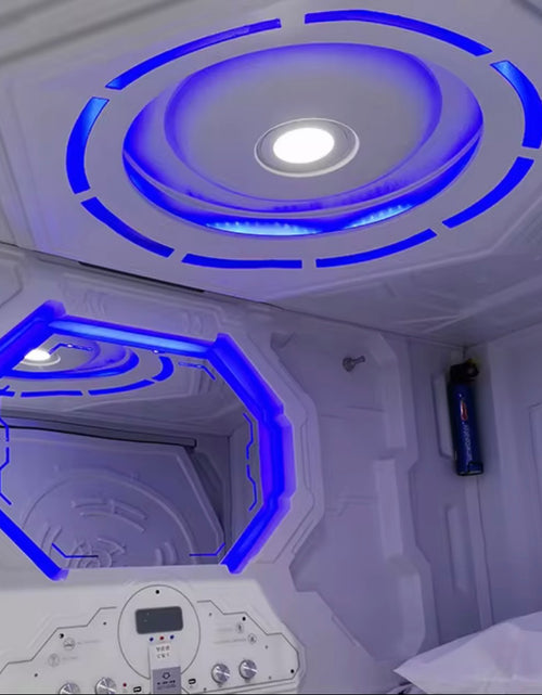 Load image into Gallery viewer, Sleeping Pod Capsule Bed with Digital Display, Sound Proof Design,Includes Matress (White), Indoor Use
