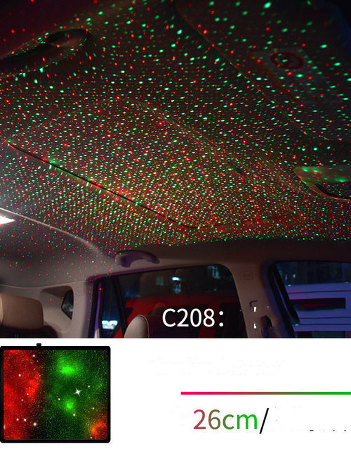 Load image into Gallery viewer, Star Light Projector Party Lights USB LED Light Interior Lighting LED Interior Car Lights Starry Sky Galaxy Night Lights
