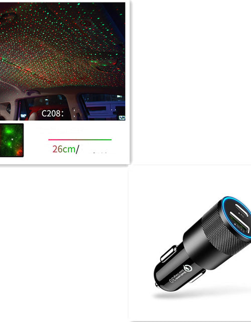 Load image into Gallery viewer, Star Light Projector Party Lights USB LED Light Interior Lighting LED Interior Car Lights Starry Sky Galaxy Night Lights
